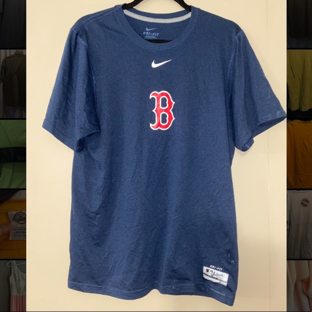 Boston Red Sox "B" Logo Nike Dri-fit T-shirt Small
